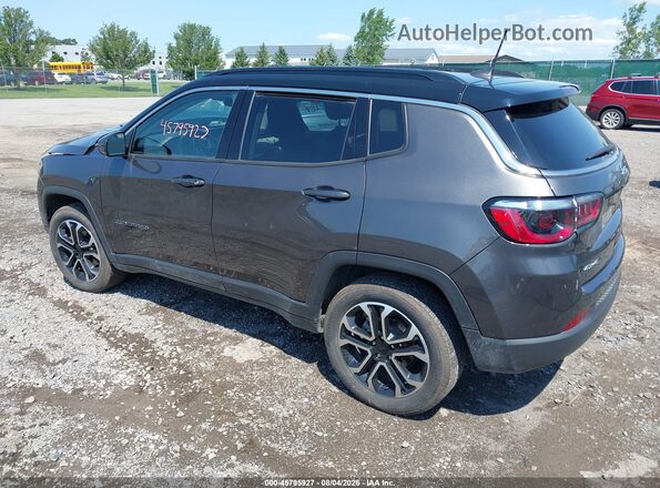 3C4NJDCB4NT208710 2022 JEEP COMPASS Серый Задняя левая четверть