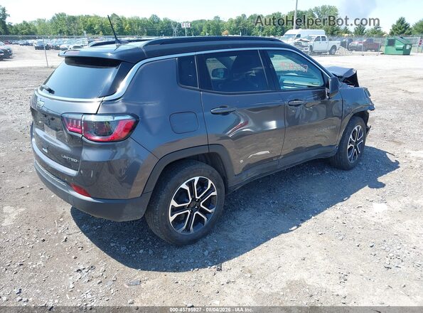 3C4NJDCB4NT208710 2022 JEEP COMPASS Серый Задняя правая четверть