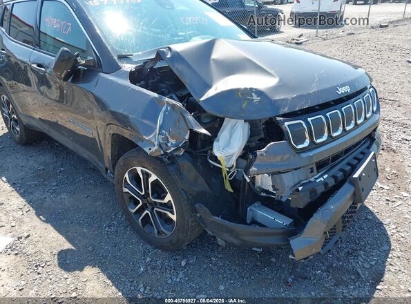3C4NJDCB4NT208710 2022 JEEP COMPASS Серый Вид спереди