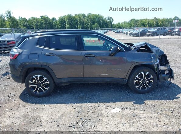 3C4NJDCB4NT208710 2022 JEEP COMPASS Серый Вид задней части салона