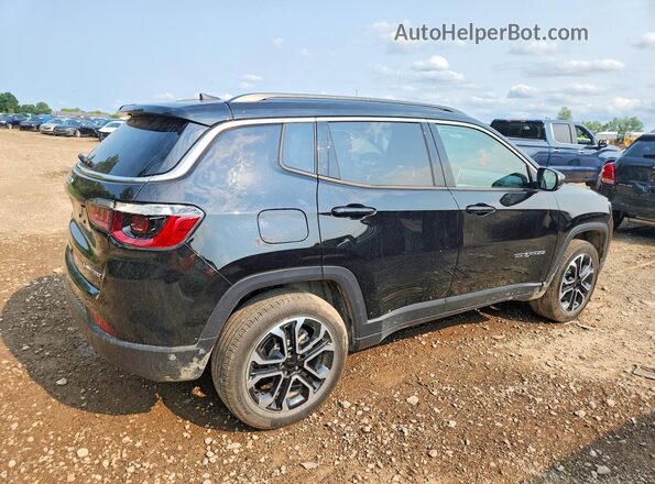 3C4NJDCB4NT235731 2022 JEEP COMPASS Black Trasero derecho