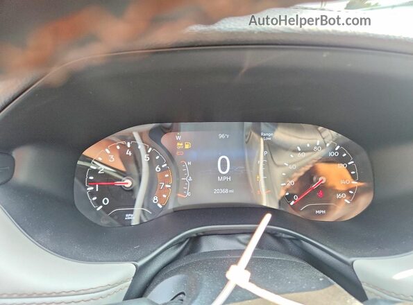 3C4NJDCB4NT235731 2022 JEEP COMPASS Black Vista del cuadro de instrumentos