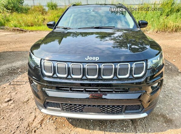 3C4NJDCB4NT235731 2022 JEEP COMPASS Black Vista frontal