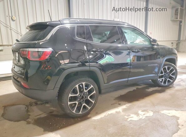3C4NJDCB5HT674439 2017 JEEP COMPASS Черный Задняя правая четверть