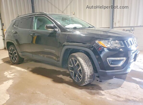 3C4NJDCB5HT674439 2017 JEEP COMPASS Черный Передняя правая четверть