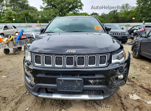 3C4NJDCB5JT341051 2018 JEEP COMPASS Black Вид спереду