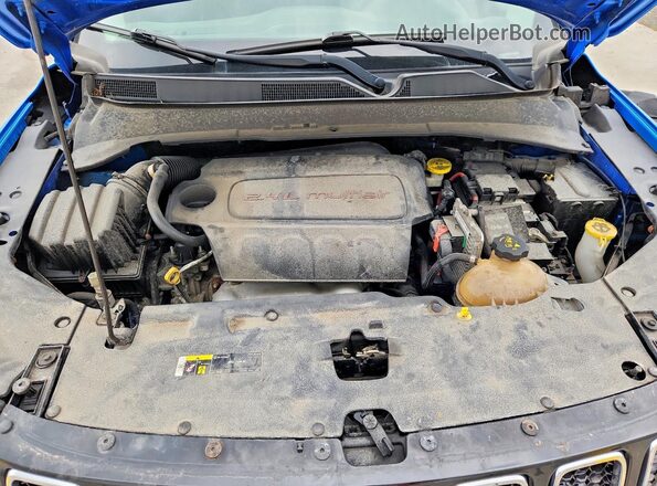 3C4NJDCB5JT414953 2018 JEEP COMPASS Синий Вид подкапотного пространства