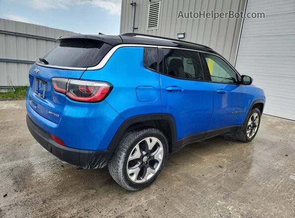3C4NJDCB5JT414953 2018 JEEP COMPASS Синий 