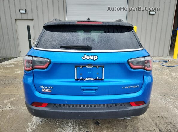 3C4NJDCB5JT414953 2018 JEEP COMPASS Синий 