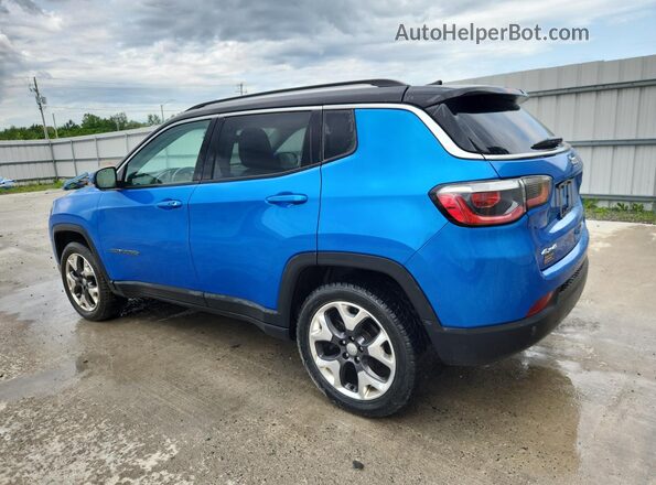 3C4NJDCB5JT414953 2018 JEEP COMPASS Синий Панорамный вид салона 360°