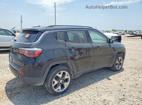 3C4NJDCB5KT596462 2019 JEEP COMPASS Black უკანა მარჯვენა