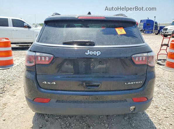 3C4NJDCB5KT596462 2019 JEEP COMPASS Black უკანა ხედი