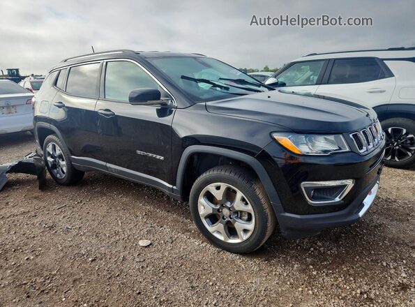 3C4NJDCB5LT112968 2020 JEEP COMPASS Black Delantero derecho