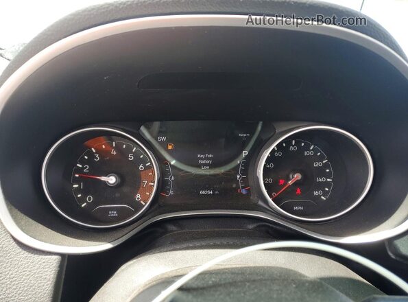 3C4NJDCB5LT147865 2020 JEEP COMPASS Gray Вид щитка приладів