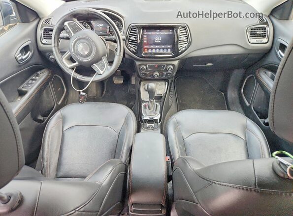 3C4NJDCB5LT245469 2020 JEEP COMPASS Blue Առջևի վահանակի տեսք