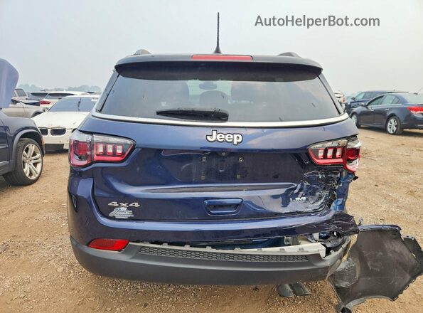 3C4NJDCB5LT245469 2020 JEEP COMPASS Blue Հետևի տեսք