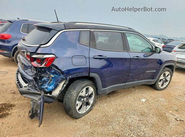 3C4NJDCB5LT245469 2020 JEEP COMPASS Blue Հետևի աջ