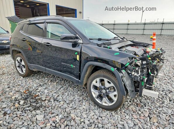 3C4NJDCB5MT510683 2021 JEEP COMPASS Черный Передняя правая четверть