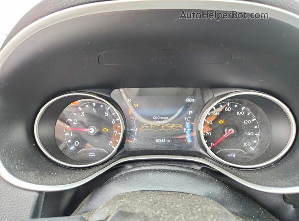 3C4NJDCB5MT510683 2021 JEEP COMPASS Черный Вид щитка приборов