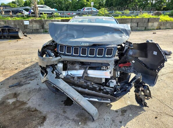 3C4NJDCB5MT551282 2021 JEEP COMPASS Gray Widok z przodu