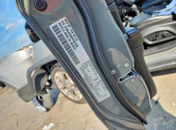 3C4NJDCB5MT551282 2021 JEEP COMPASS Gray Widok naklejki z numerem VIN