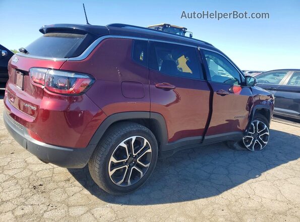 3C4NJDCB5NT117106 2022 JEEP COMPASS Red Trasero derecho