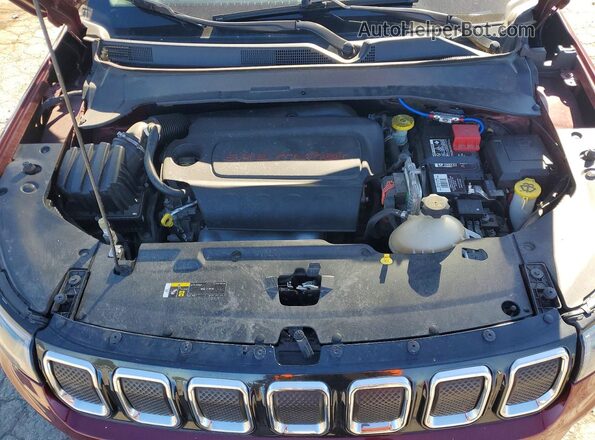 3C4NJDCB5NT117106 2022 JEEP COMPASS Red Vista del compartimento del motor