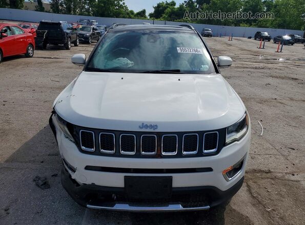 3C4NJDCB6HT630661 2017 JEEP COMPASS White Widok z przodu