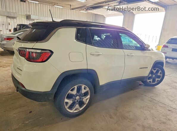 3C4NJDCB6JT104584 2018 JEEP COMPASS Белый Задняя правая четверть