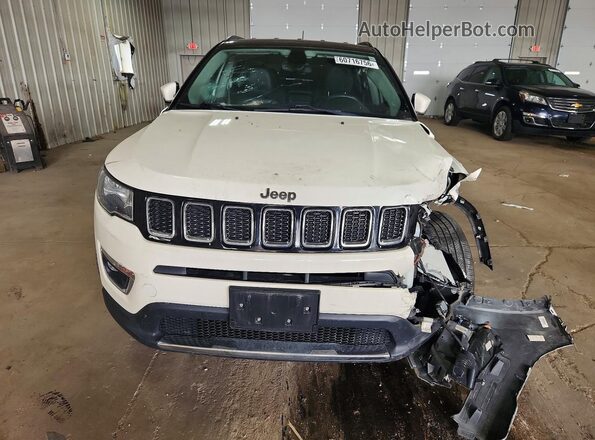 3C4NJDCB6JT104584 2018 JEEP COMPASS Белый Вид спереди