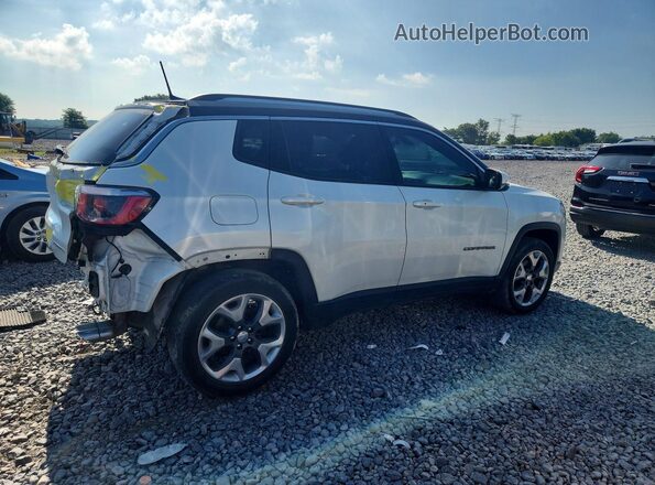 3C4NJDCB6JT163618 2018 JEEP COMPASS Белый Задняя правая четверть