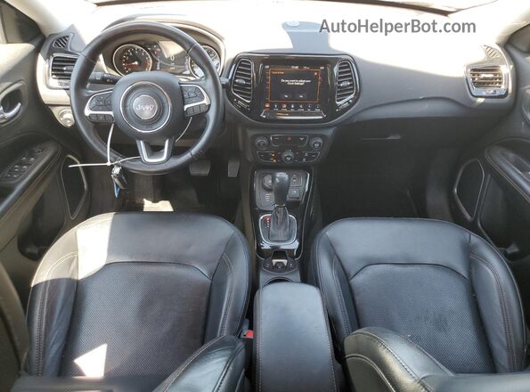 3C4NJDCB6JT329085 2018 JEEP COMPASS Charcoal Vista del salpicadero