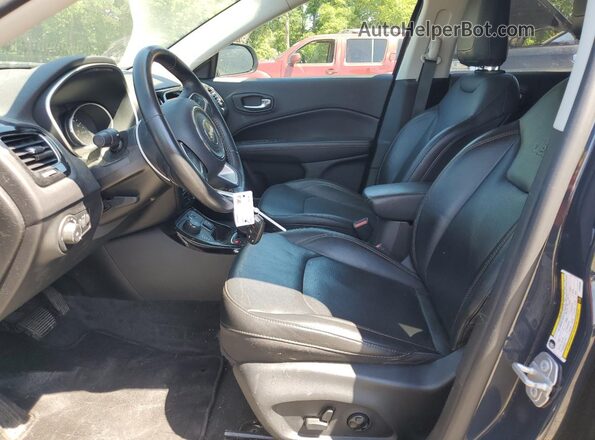 3C4NJDCB6JT329085 2018 JEEP COMPASS Charcoal Vista interior delantera