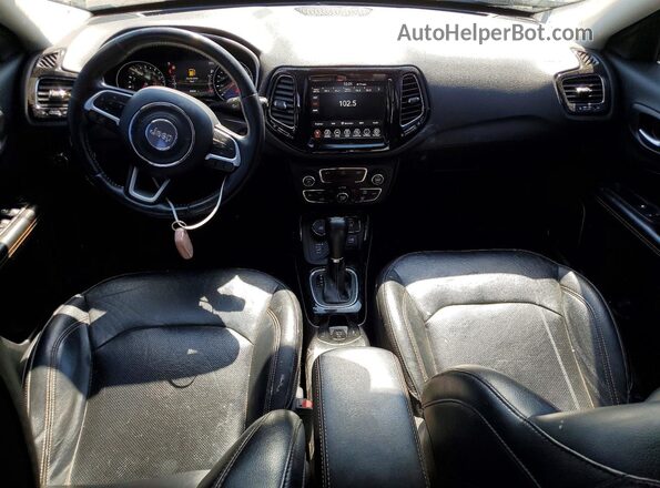 3C4NJDCB6KT771821 2019 JEEP COMPASS Silver Dashboard view