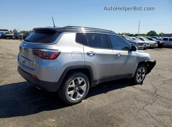 3C4NJDCB6KT771821 2019 JEEP COMPASS Silver Rear right
