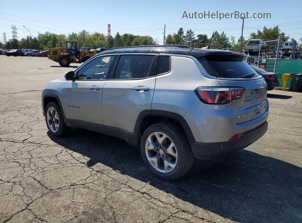 3C4NJDCB6KT771821 2019 JEEP COMPASS Silver Rear left