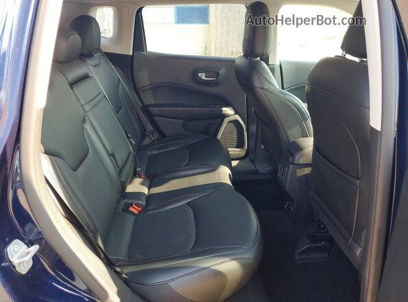 3C4NJDCB6KT826901 2019 JEEP COMPASS Синий Вид задних сидений