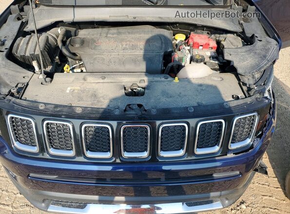 3C4NJDCB6KT826901 2019 JEEP COMPASS Синий Вид задней части салона