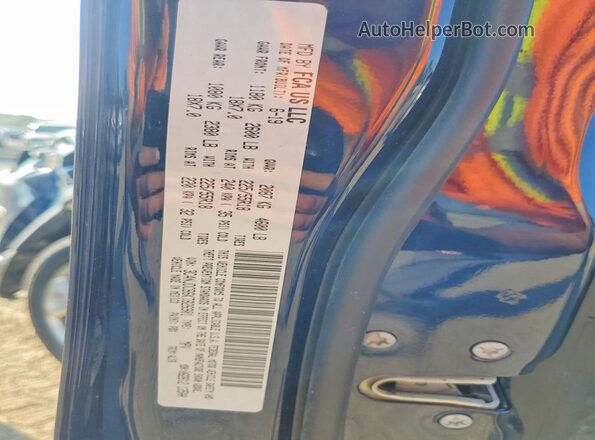 3C4NJDCB6KT826901 2019 JEEP COMPASS Синий Вид подкапотного пространства