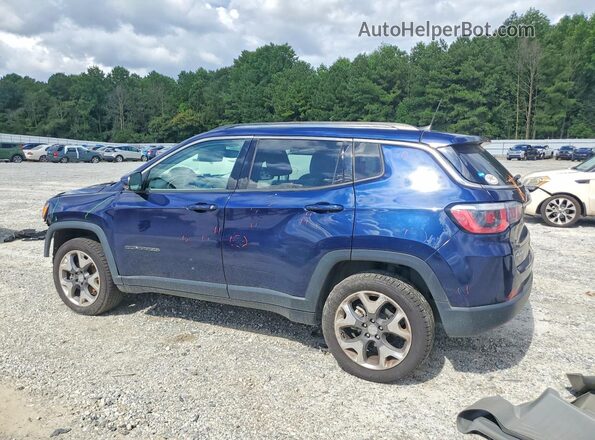 3C4NJDCB6LT123509 2020 JEEP COMPASS Blue Задня ліва чверть