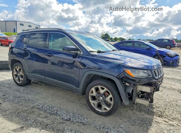 3C4NJDCB6LT123509 2020 JEEP COMPASS Blue Передня права чверть