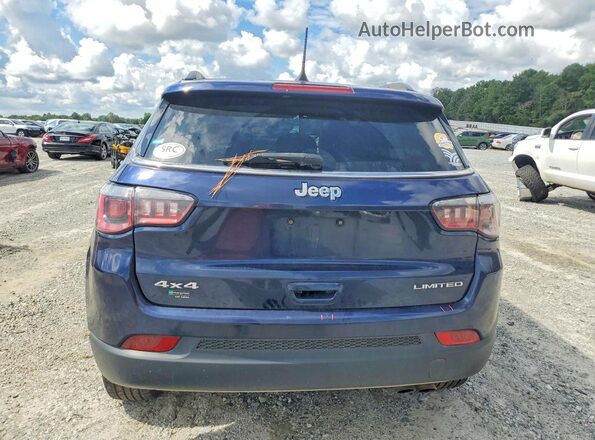 3C4NJDCB6LT123509 2020 JEEP COMPASS Blue Вид ззаду