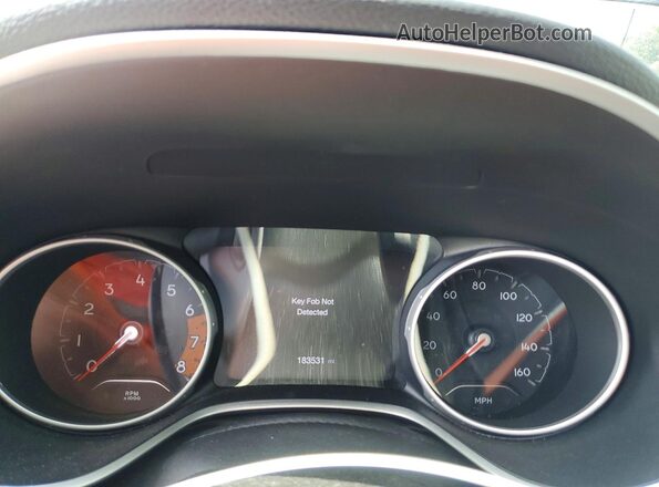 3C4NJDCB6LT123509 2020 JEEP COMPASS Blue Вид щитка приладів