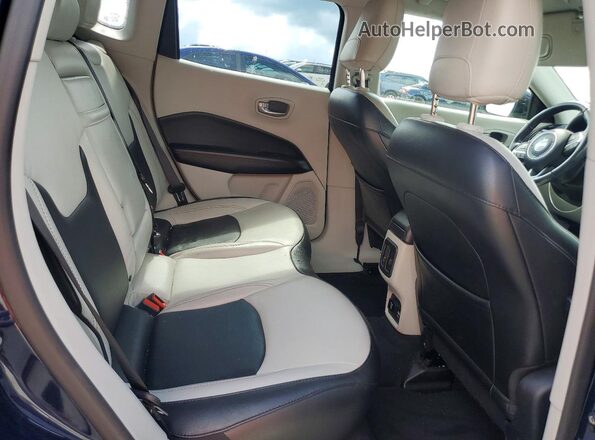 3C4NJDCB6LT123509 2020 JEEP COMPASS Blue Вид задніх сидінь