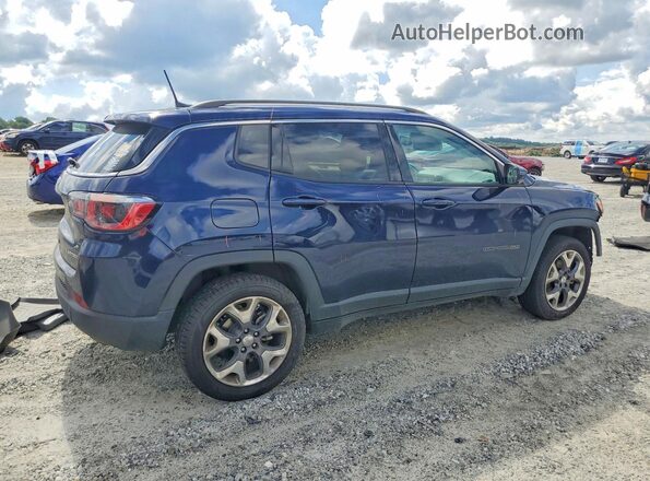 3C4NJDCB6LT123509 2020 JEEP COMPASS Blue Задня права чверть
