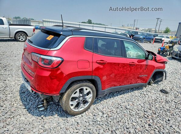 3C4NJDCB7HT641619 2017 JEEP COMPASS Red Հետևի աջ