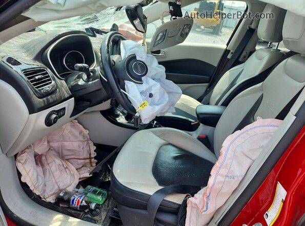 3C4NJDCB7HT641619 2017 JEEP COMPASS Red Սալոնի դիմացի տեսք