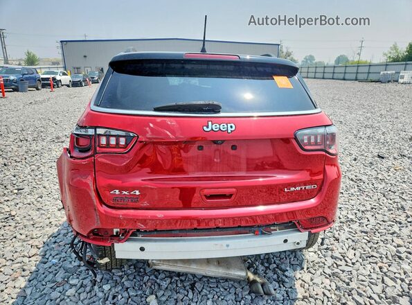 3C4NJDCB7HT641619 2017 JEEP COMPASS Red Հետևի տեսք