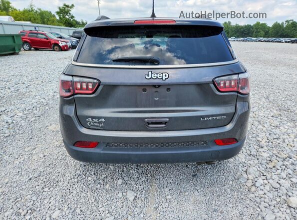 3C4NJDCB7JT135696 2018 JEEP COMPASS Charcoal უკანა ხედი