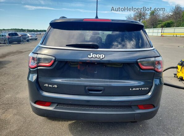 3C4NJDCB7JT143992 2018 JEEP COMPASS Gray Rear view